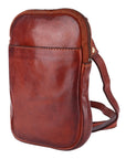 Spaghetti Western Swc208Cg Sling Vintage Handmade Drum Dyed Genuine European Cowhide Leather Women Bag Western Handbag Purse