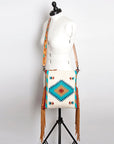 American Darling Saddle Blanket Genuine Leather Women Bag Western Handbag Purse