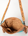 American Darling Signature Crossbody Hand Tooled Saddle Blanket Genuine Leather Women Bag Western Handbag Purse
