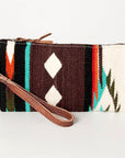 American Darling Wristlet Genuine Leather Women Bag W. Handbag Purse –