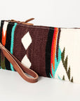 American Darling Wristlet Saddle Blanket Fabric Genuine Leather Western Women Bag | Handbag Purse | Women Wristlet | Wristlet Wristlet | Travel Wristlet | Leather Wristlet | Clutch Wristlet