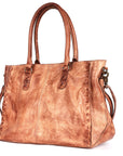 Never Mind Nmbgm125A Tote Vintage Handmade Genuine Cowhide Leather Women Bag Western Handbag Purse
