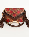 American Darling Cross Body I Hand Tooled Genuine Leather Women Bag Western Handbag Purse