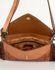American Darling Cross Body I Hand Tooled Genuine Leather Women Bag Western Handbag Purse