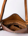 American Darling Cross Body I Hand Tooled Genuine Leather Women Bag Western Handbag Purse