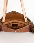 American Darling Cross Body I Hand Tooled Genuine Leather Women Bag Western Handbag Purse