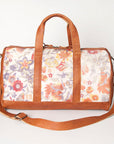 American Darling Women's Duffel Bag Western Hair On Genuine Leather Handbag and Ladies Purse