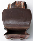 Hilason Western Horse Leather Saddle Bag Heavyduty Traditional Trail Ride