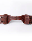 Hilason Western Horse Leather Saddle Bag Heavyduty Traditional Trail Ride