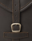 6.5"W x 8"H 3"B Comfytack Soft Leather Saddle Horn Bag Brown