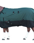 Hilason 1200D Turnout Light Winter Waterproof Rain Sheet Horse Sheet Black