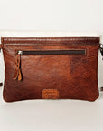 American Darling ADBGS178R Envelope Hair-On Genuine Leather Women Bag Western Handbag Purse