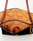 American Darling ADBGS178AA Envelope Hair-On Genuine Leather Women Bag Western Handbag Purse