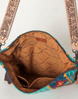 American Darling Saddle Blanket Genuine Leather Women Bag Western Handbag Purse