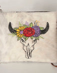 American Darling Western Small Crossbody Bag – Genuine Hair-On Cowhide Leather with Fringes, Adjustable Strap, Handcrafted in Texas