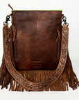 American Darling ADBGS192AZ Messenger Hair-On Genuine Leather Women Bag Western Handbag Purse