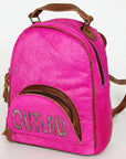 American Darling Backpack Hair on Genuine Leather Western Women Bag | for Laptop School Purse Travel