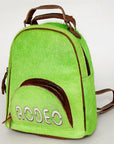American Darling Hair On Genuine Leather Women Bag Western Handbag Purse
