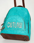 American Darling Hand Tooled Hair On Genuine Leather Women Bag Western Handbag Purse