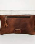 American Darling ADBGS178AI Envelope Hair-On Genuine Leather Women Bag Western Handbag Purse