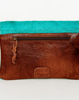 American Darling ADBGS178AP Envelope Hair-On Genuine Leather Women Bag Western Handbag Purse