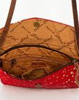 American Darling ADBGS178AT Envelope Hair-On Genuine Leather Women Bag Western Handbag Purse