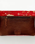 American Darling ADBGS178AV Envelope Hair-On Genuine Leather Women Bag Western Handbag Purse