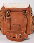 American Darling Cross Body I Hand Tooled Hair-On Genuine Leather Women Bag Western Handbag Purse