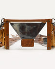 American Darling Clear Bag Hand Tooled Genuine Leather Women Bag Western Handbag Purse