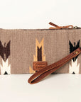 American Darling Wristlet Saddle Blanket Fabric Genuine Leather Western Women Bag | Handbag Purse | Women Wristlet | Wristlet Wristlet | Travel Wristlet | Leather Wristlet | Clutch Wristlet