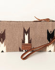 American Darling Wristlet Saddle Blanket Fabric Genuine Leather Western Women Bag | Handbag Purse | Women Wristlet | Wristlet Wristlet | Travel Wristlet | Leather Wristlet | Clutch Wristlet