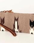 American Darling Wristlet Saddle Blanket Fabric Genuine Leather Western Women Bag | Handbag Purse | Women Wristlet | Wristlet Wristlet | Travel Wristlet | Leather Wristlet | Clutch Wristlet
