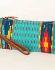 American Darling Wristlet Saddle Blanket Fabric Genuine Leather Western Women Bag | Handbag Purse | Women Wristlet | Wristlet Wristlet | Travel Wristlet | Leather Wristlet | Clutch Wristlet