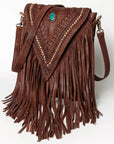 American Darling Messenger Full Grain Genuine Leather Western Women Bag Handbag Purse | Cute