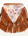 American Darling Hair On Genuine Leather Women Bag Western Handbag Purse