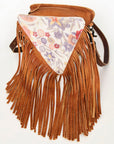 American Darling Hair On Genuine Leather Women Bag Western Handbag Purse