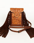 American Darling Hair On Genuine Leather Women Bag Western Handbag Purse