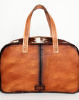 American Darling Saddle Blanket Hair On Genuine Leather Women Bag Western Handbag Purse