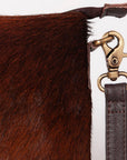 OHLAY KBK101 HOBO Hand Tooled Hair-on Genuine Leather women bag western handbag purse