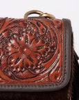 Ohlay Bags KBK107 Clutch Hand Tooled Hair-On Genuine Leather Women Bag Western Handbag Purse