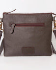 Ohlay Bags KBK117 Clutch Hand Tooled Hair-On Genuine Leather Women Bag Western Handbag Purse