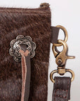 Ohlay Bags KBK117 Clutch Hand Tooled Hair-On Genuine Leather Women Bag Western Handbag Purse