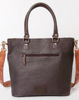 OHLAY KBK127 TOTE Hand Tooled Hair-on Genuine Leather women bag western handbag purse