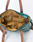 ADBG965 American Darling Crocodile Embossed Genuine Leather Women Bag Western Handbag Purse