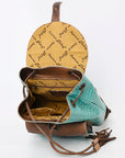 American Darling Crocodile Embossed Genuine Leather Women Bag Western Handbag Purse