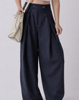 Salma Pleated Wide Leg Pants