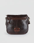 Vintage Handcrafted Crossbody Bag In Full-Grain European Leather For Women Everyday Use