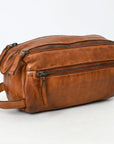 Spaghetti Western Swc411Tan Fanny Pack Vintage Handmade Drum Dyed Genuine European Cowhide Leather Women Bag Western Handbag Purse