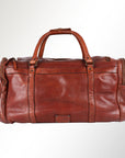 Spaghetti Western Swc401Cg Duffel Vintage Handmade Drum Dyed Genuine European Cowhide Leather Women Bag Western Handbag Purse