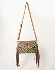 American Darling Envelope Hand Tooled Genuine Leather Women Bag Western Handbag Purse